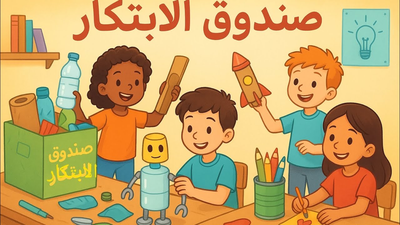 الصف الثالث الابتدائي ـ الوحدة الثالثة: الدرس الثاني: صندوق الابتكار.