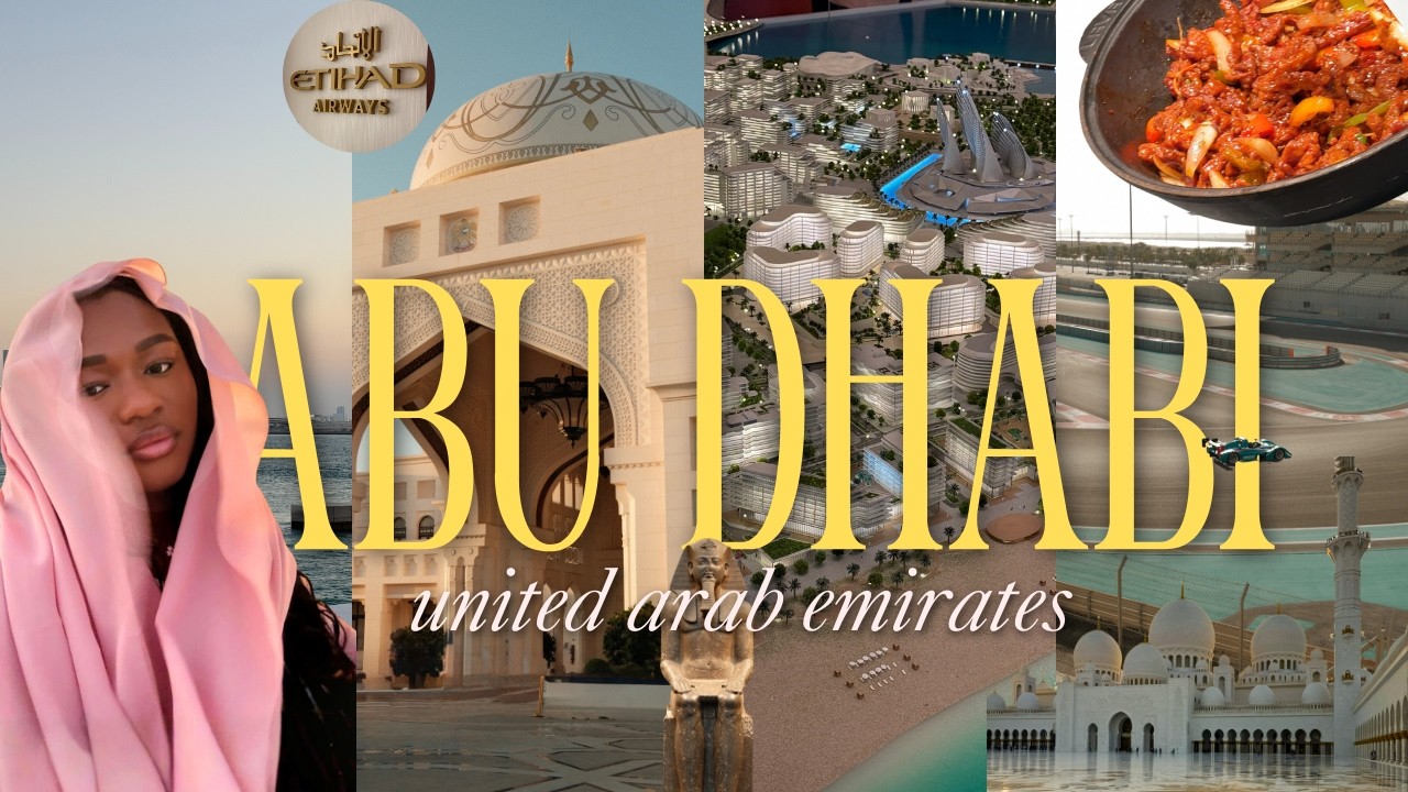 Abu Dhabi Travel Vlog | Louvre Abu Dhabi, F1 Yas Marina, Qasr Al Watan, Travel Guide, and More!