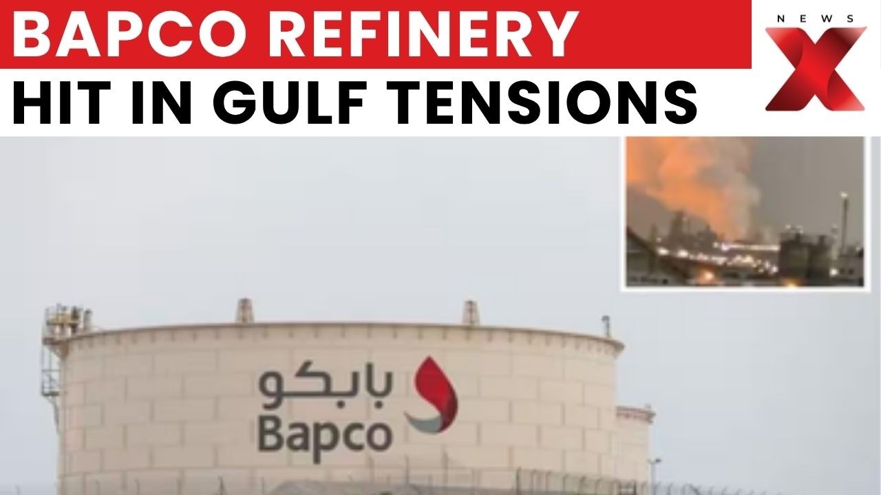 Iranian Strike Hits Bahrain&rsquo;s BAPCO Refinery, Fires Rage Through Oil Storage | NewsX