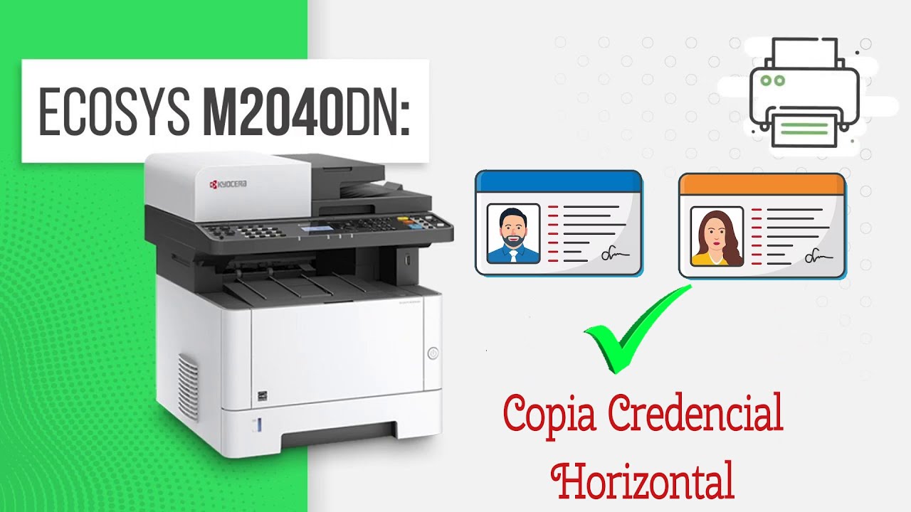 Copia de Credencial Horizontal Kyocera M2040
