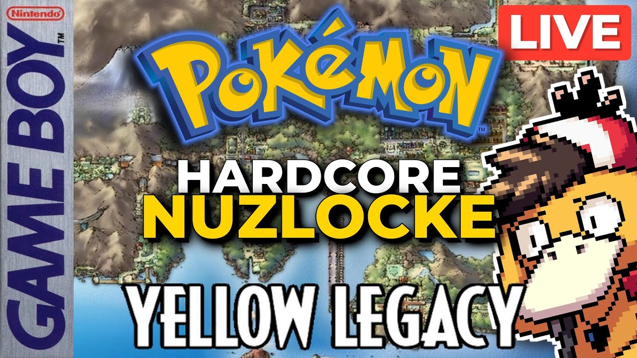 Hardcore Nuzlocke  | Attempt 3 | Can we defeat the E4? EP5 | Pokemon Yellow & Chill |