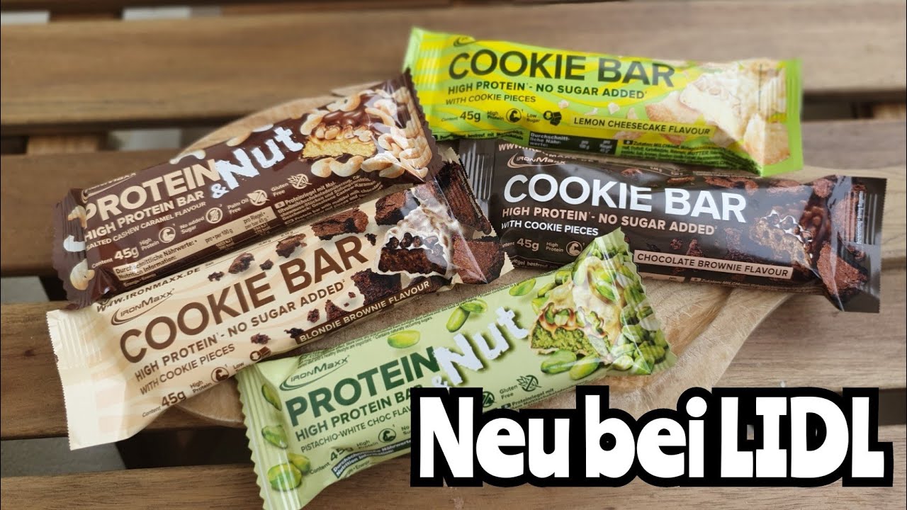 Ironmaxx Cookie Bar und Nut Proteinriegel im Test