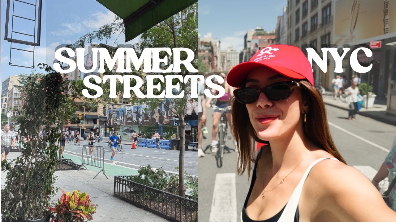 Fecharam as ruas de NYC: summer street, cinema, rotina nova.