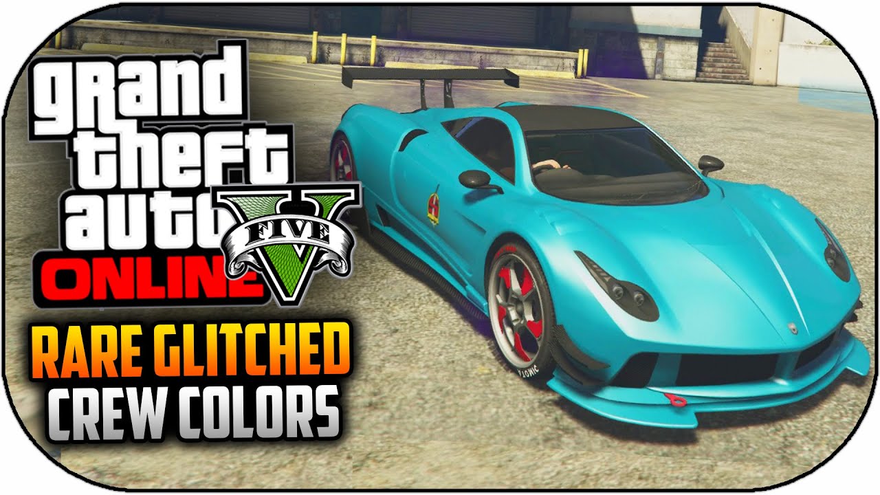 GTA 5 Online - Rare & Nice Crew Car Colors