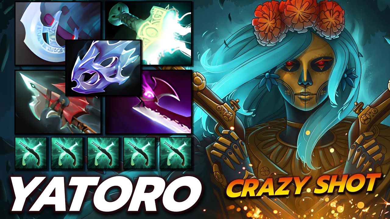 YATORO [Muerta] Pierce The Veil Max Attack Speed Carry Dota 2 (Fullmatch)