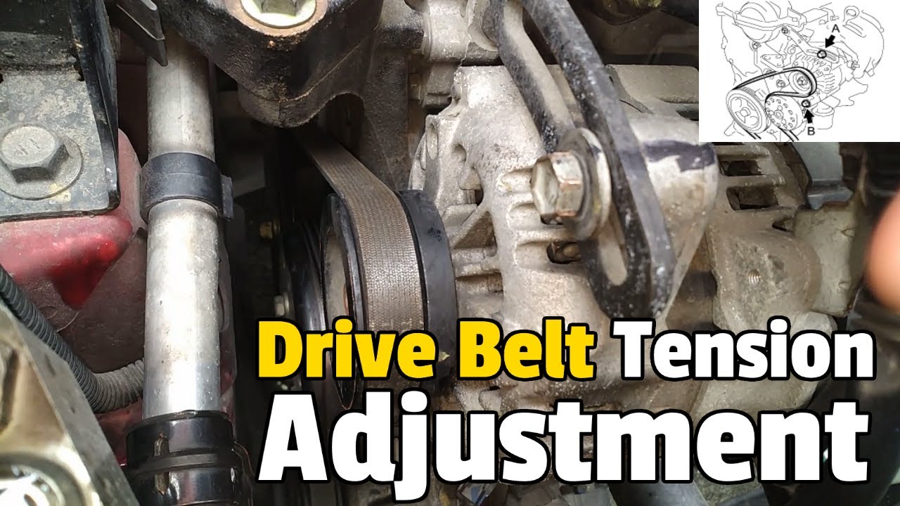 TOYOTA VIOS Easy Adjust Drive Belt Tension | Paano iadjust ang Drive Belt