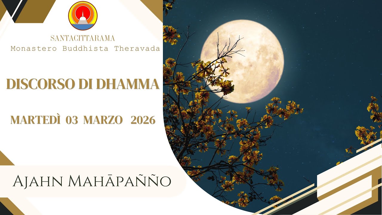 Ajahn Mahāpañño - 2001 Odissea nel Dhamma [ Notte della Luna Piena 03 Marzo 2026 ]