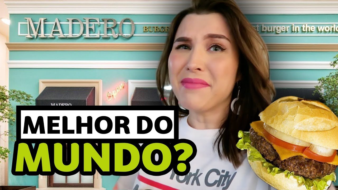 MADERO - O melhor hamb&uacute;rguer do MUNDO??? #CHEGOUACHATA | Lu Ferreira | Chata de Galocha