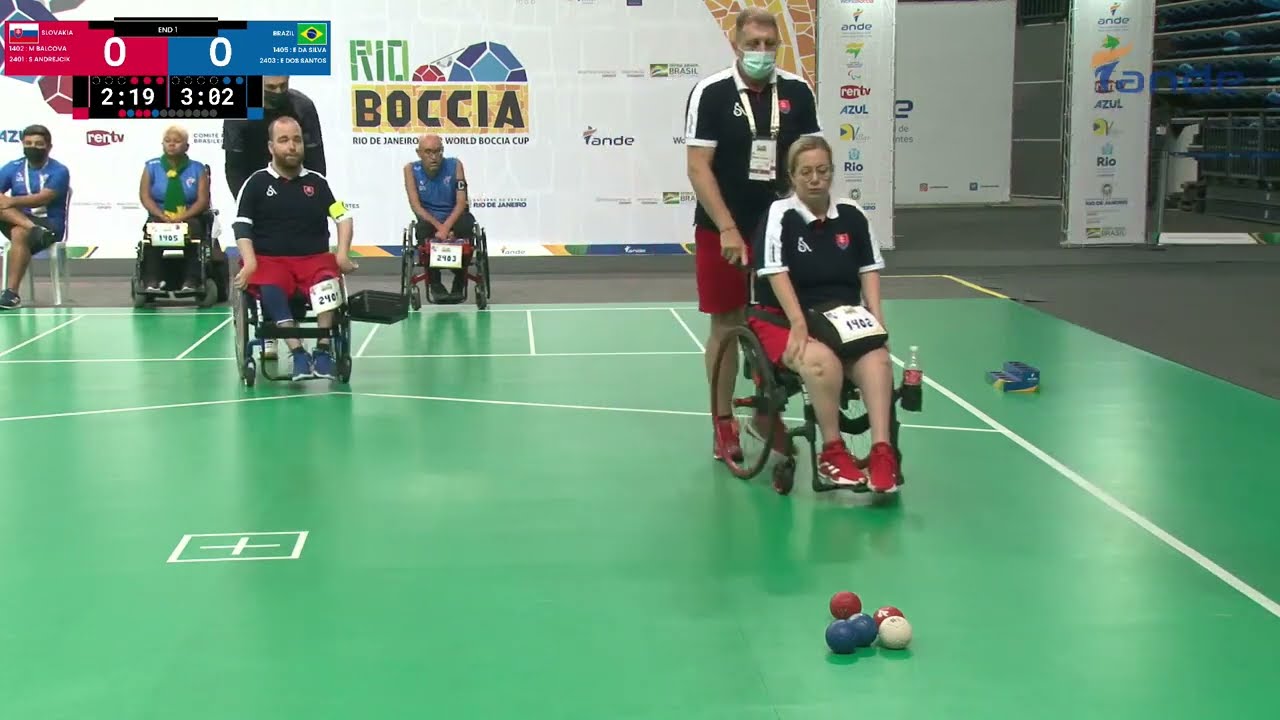 Rio de Janeiro World Boccia Cup 01.05.2022. SLOVAKIA vs. BRASILIA (BC4)