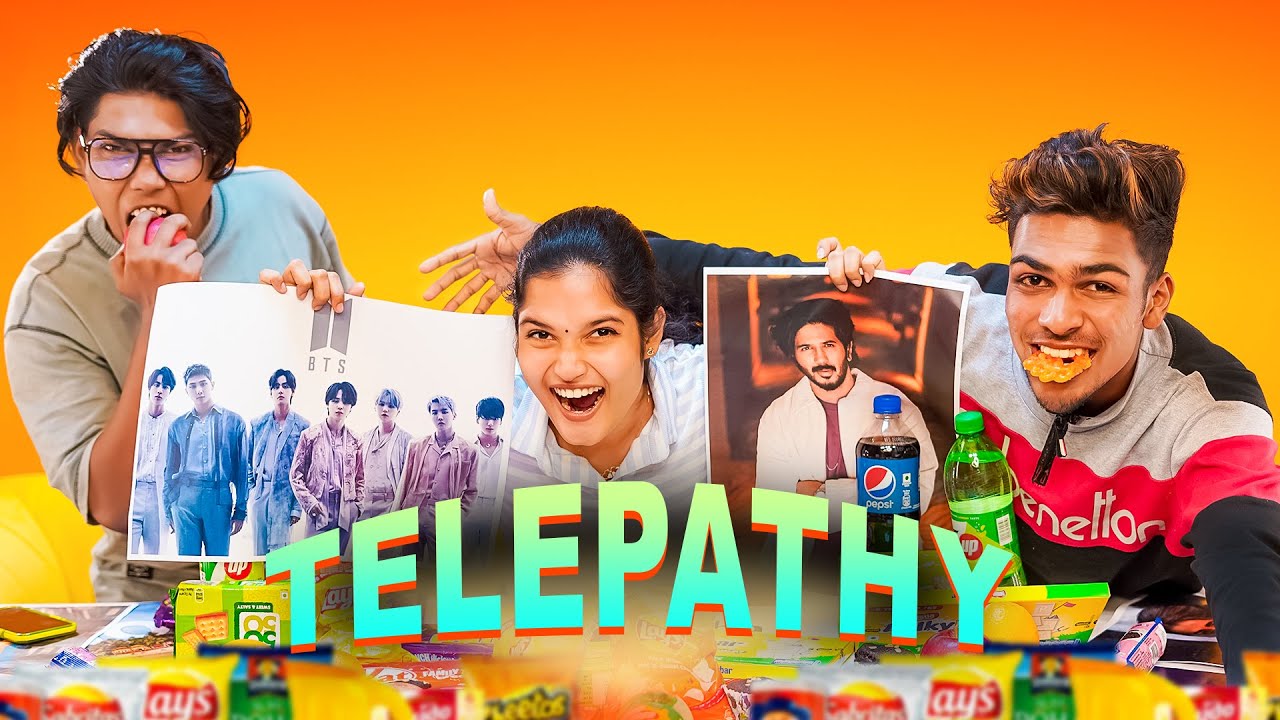 Annie Vs Abin & Besal 😂 Best Telepathy Challenge - Chattambees