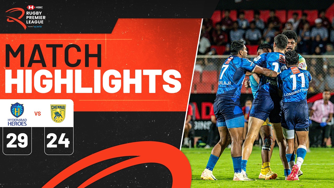 Men's Semi-finals Match 45 Highlights | Hyderabad Heroes vs Chennai Bulls | Men