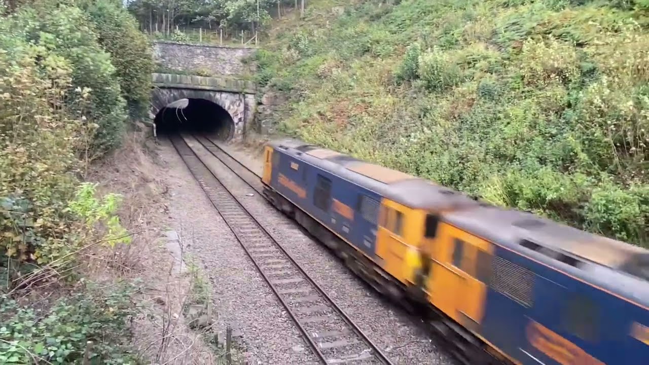 Trains at TOADMOOR TUNNEL(AMBERGATE) COMPILATION.with 2x CLASS 73&rsquo;s
