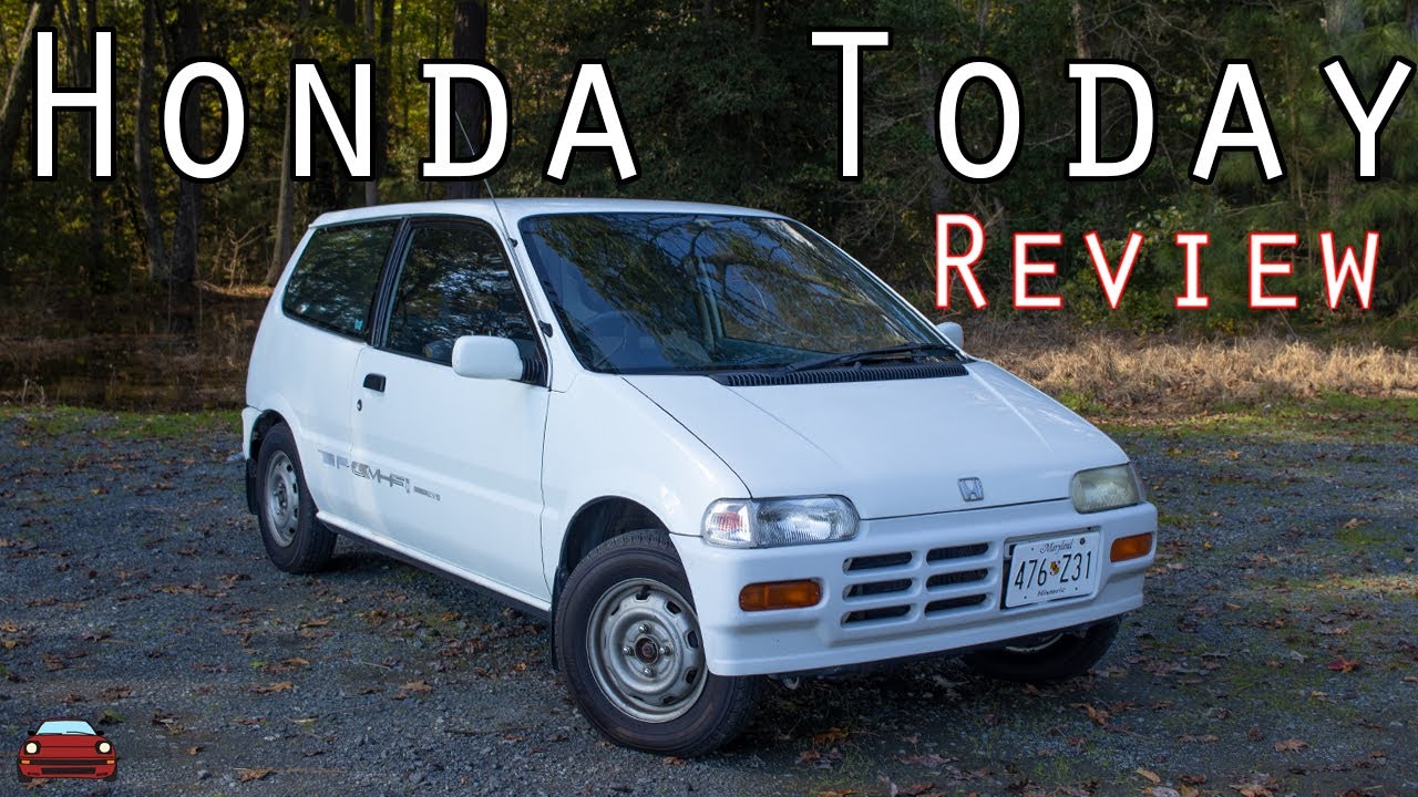 Honda Today Review - 3 Kei Cars From Honda!
