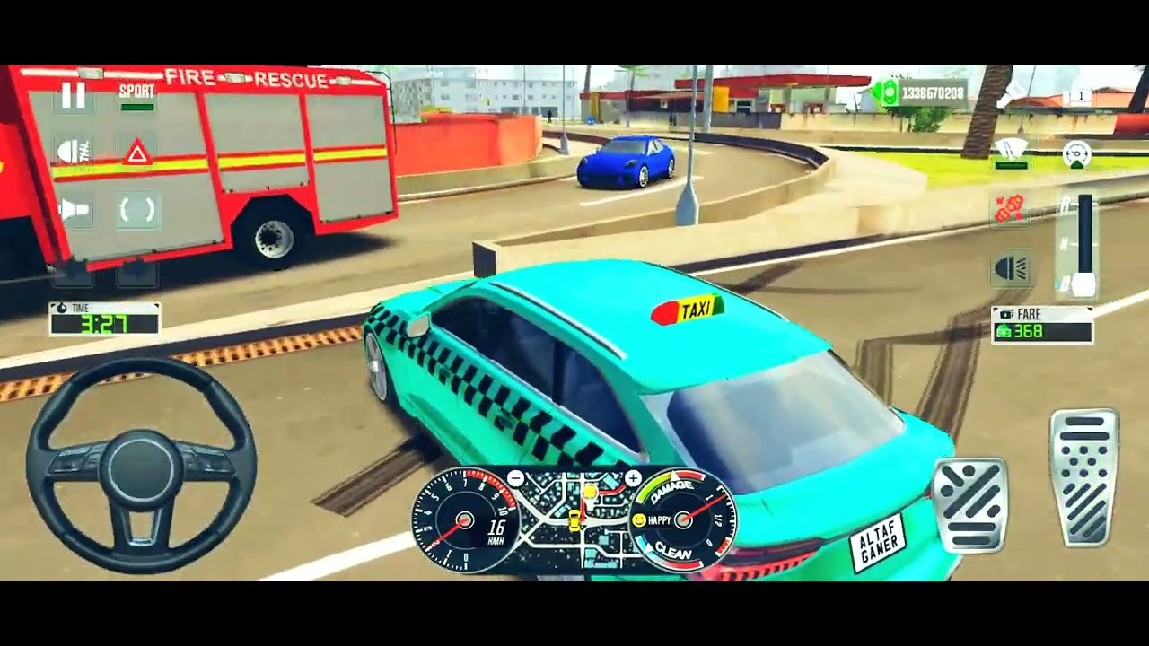 TAXI DRIVING GAME | taxi sim 2022 androidgameplay #gamingvideos