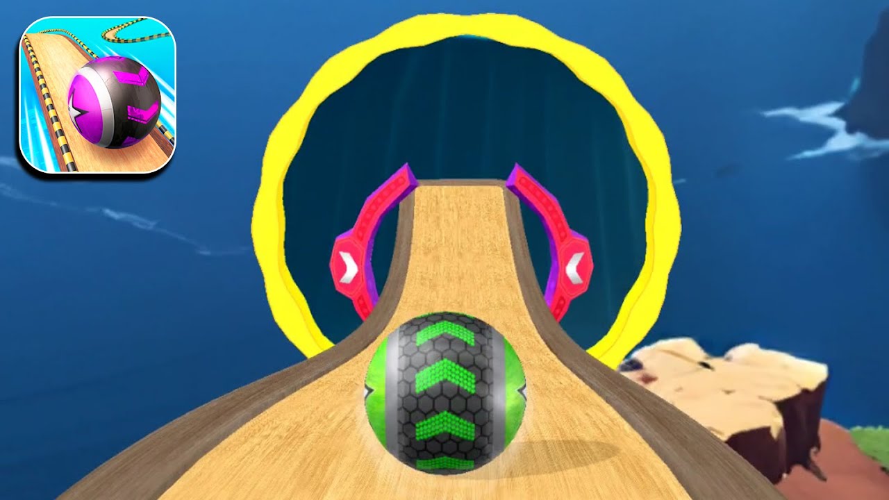 Going Balls 3D Race Gameplay Speedrun Level 25
