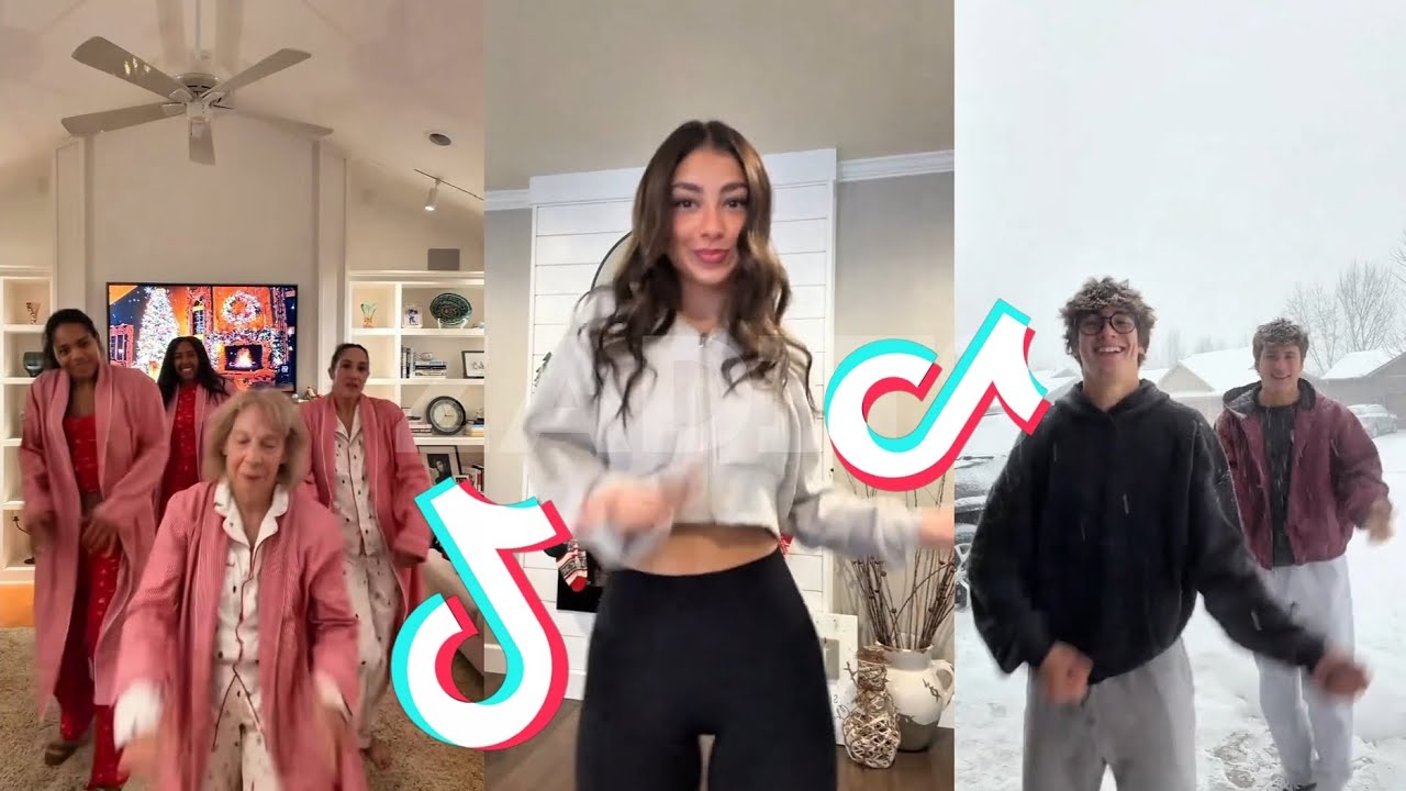 Лучшие танцевальные тренды декабря в TikTok 🎄 - кто лучше всех их исполнил? 💃