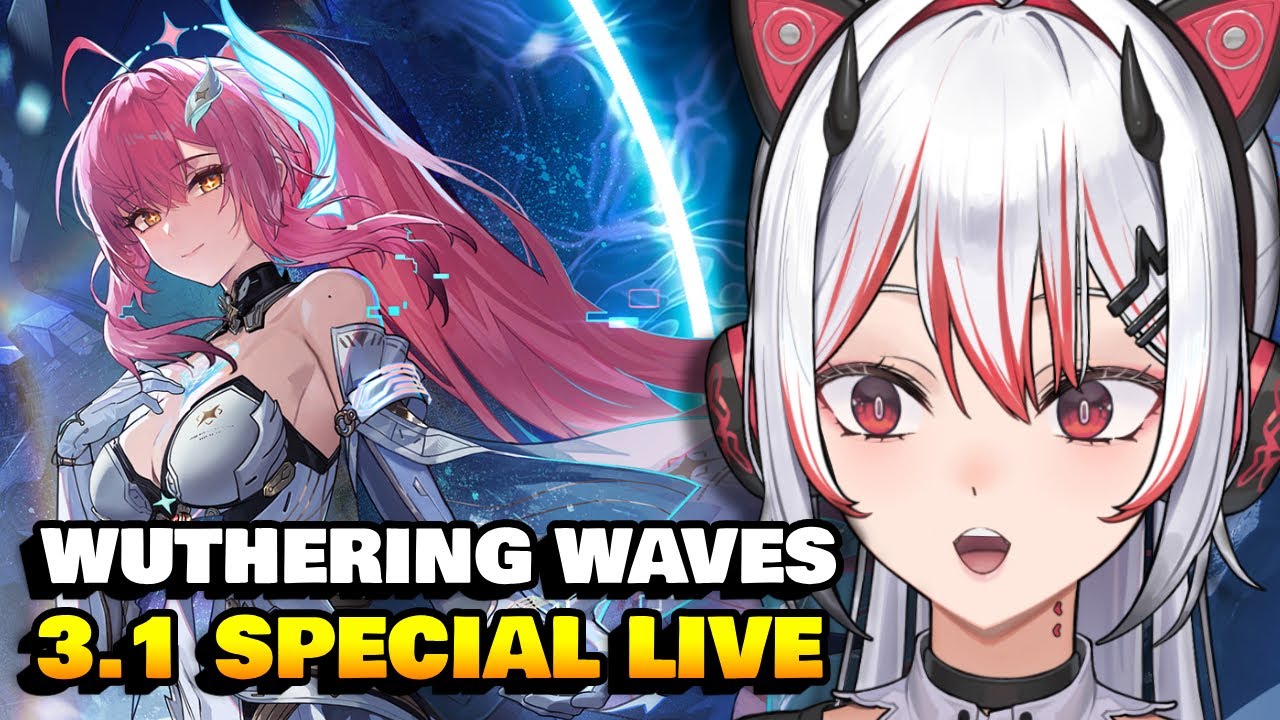 AEMEATH, ROVER SKIN, AND REWARDS! | Wuthering Waves Version 3.1 Preview Special Broadcast REACTION