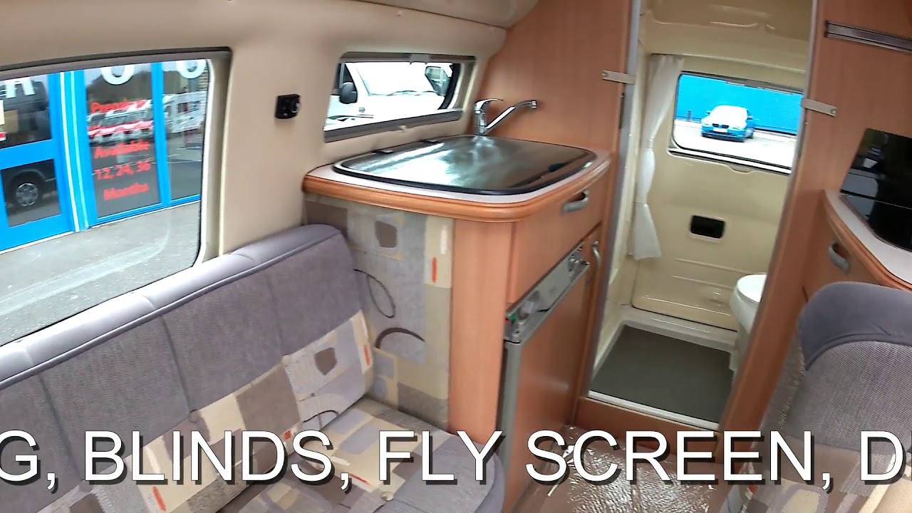 FOR SALE 2009 AUTO-SLEEPER TOPAZ MOTORHOME AUTOMATIC 2 BERTH 3 TRAVELLING SEATS