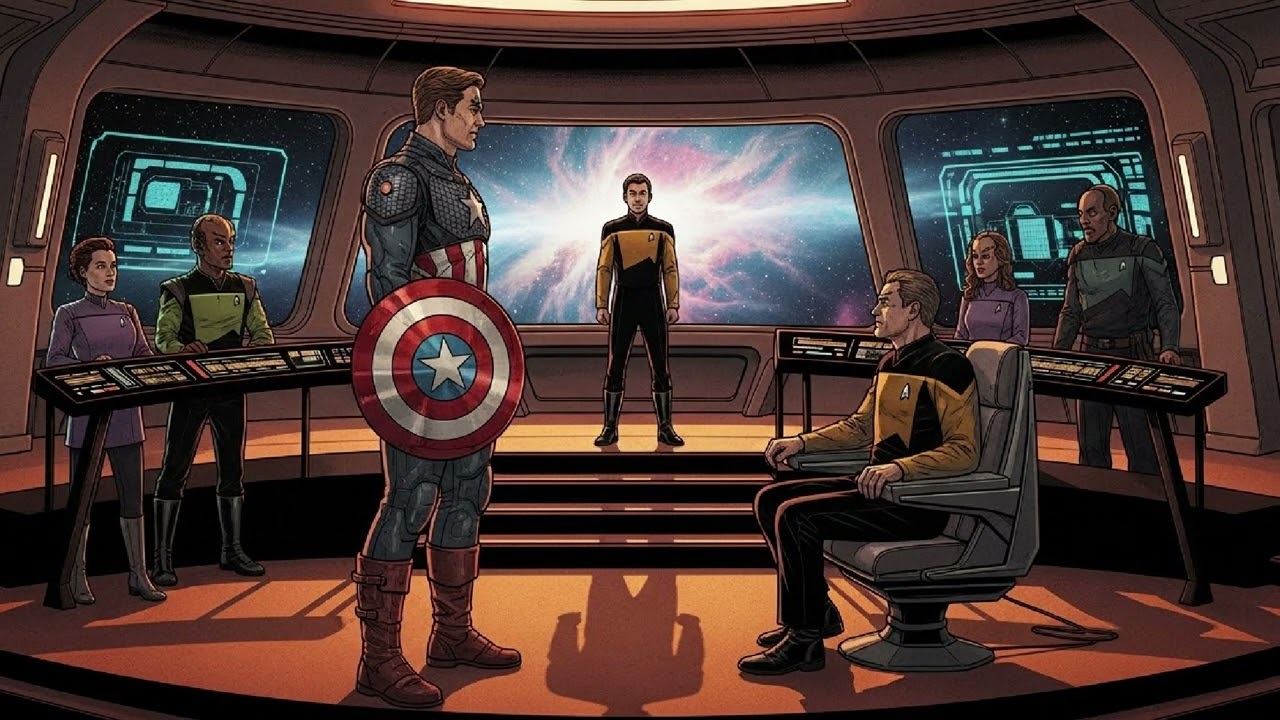 What if Captain America Joins Star trek