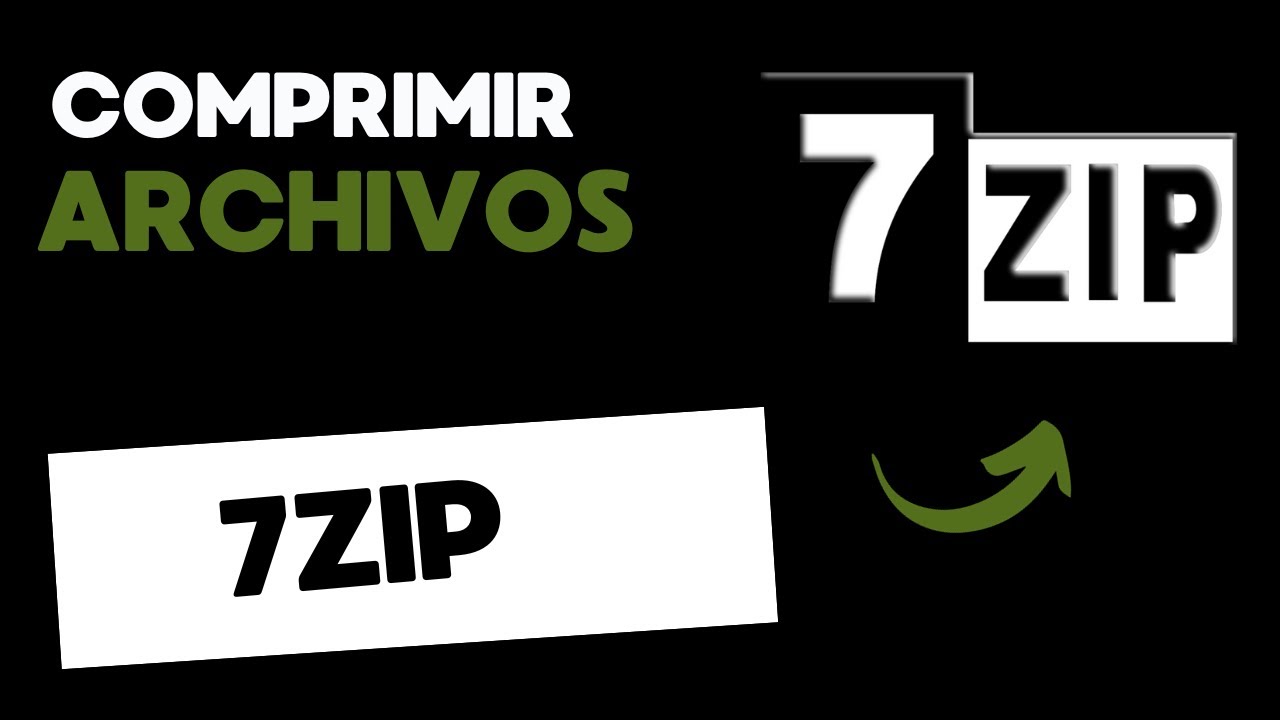 Sabes como comprimir archivos con 7zip?