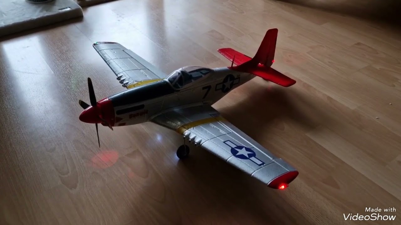 My Volantex Mustang P51 750mm