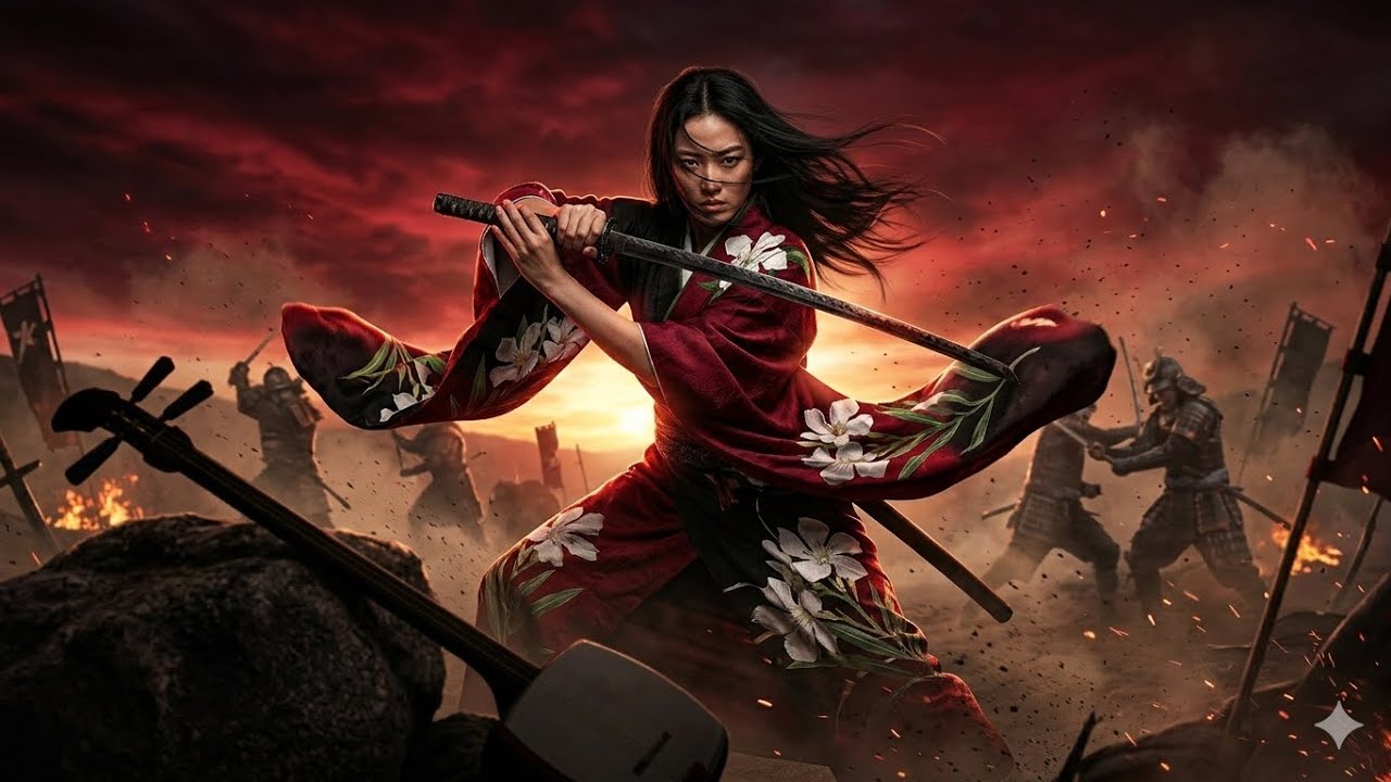 Shamisen Storm – Samurai Battle BGM Instrumental