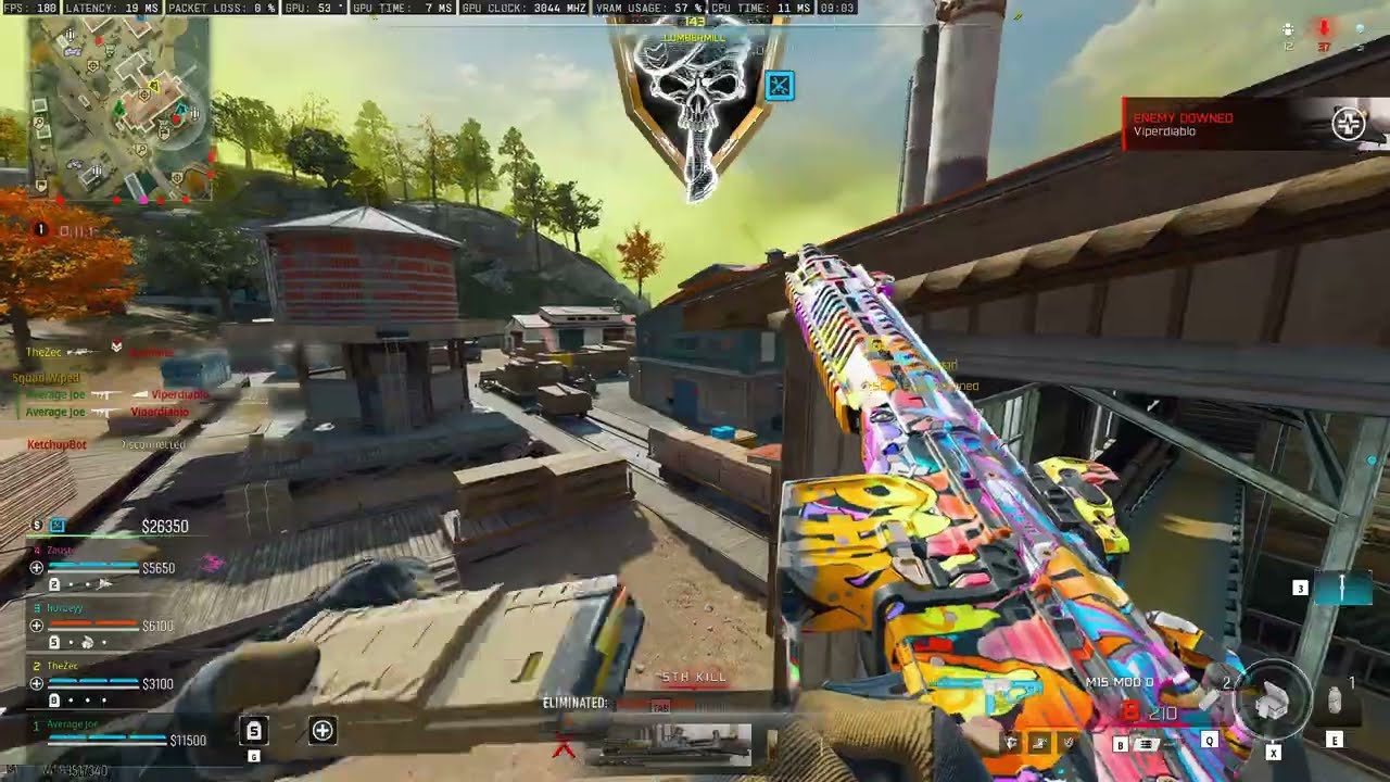 Call of Duty Black OPS7 Victory on NEW Haven’s Hollow Island WARZONE S1E88 AMD RX 9060