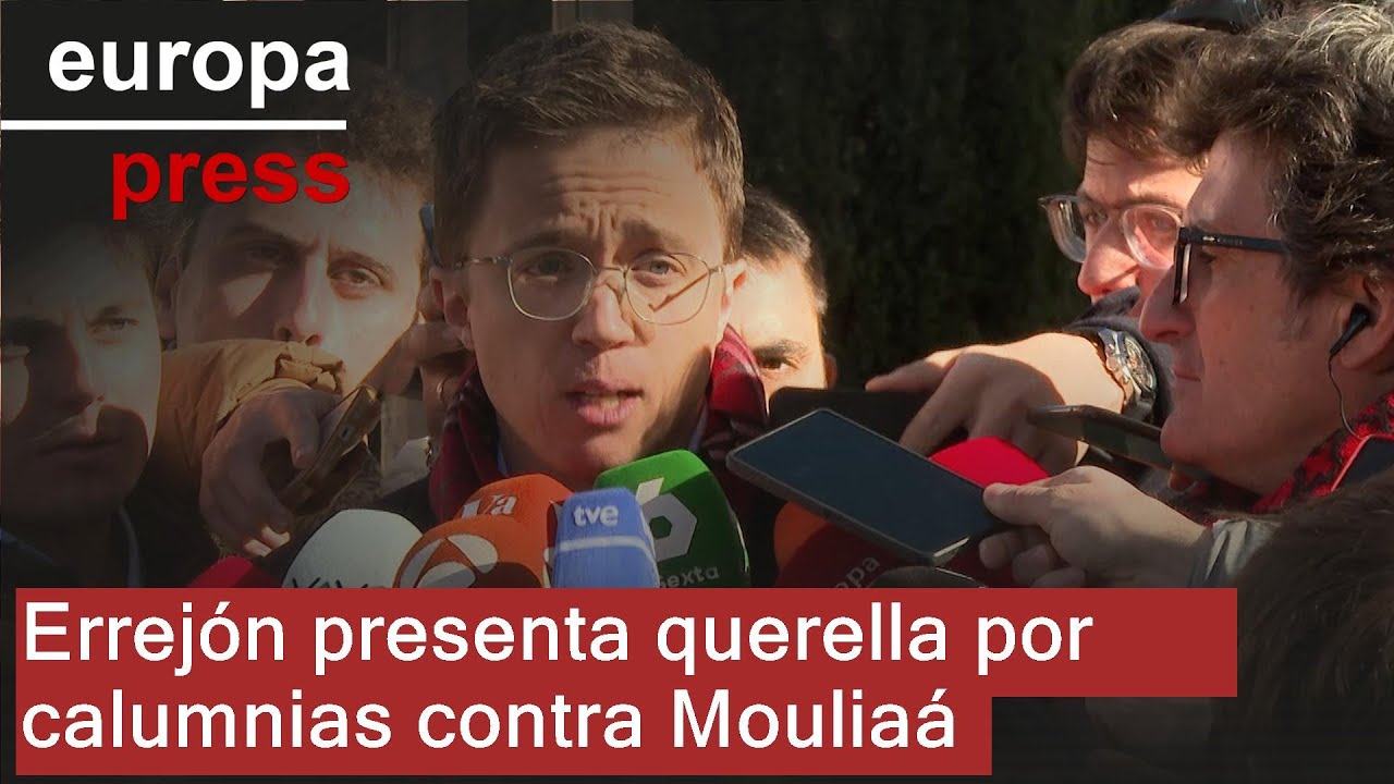 Admitida querella de Errej&oacute;n contra Moulia&aacute; por calumnias al acusarle de extorsi&oacute;n a testigos