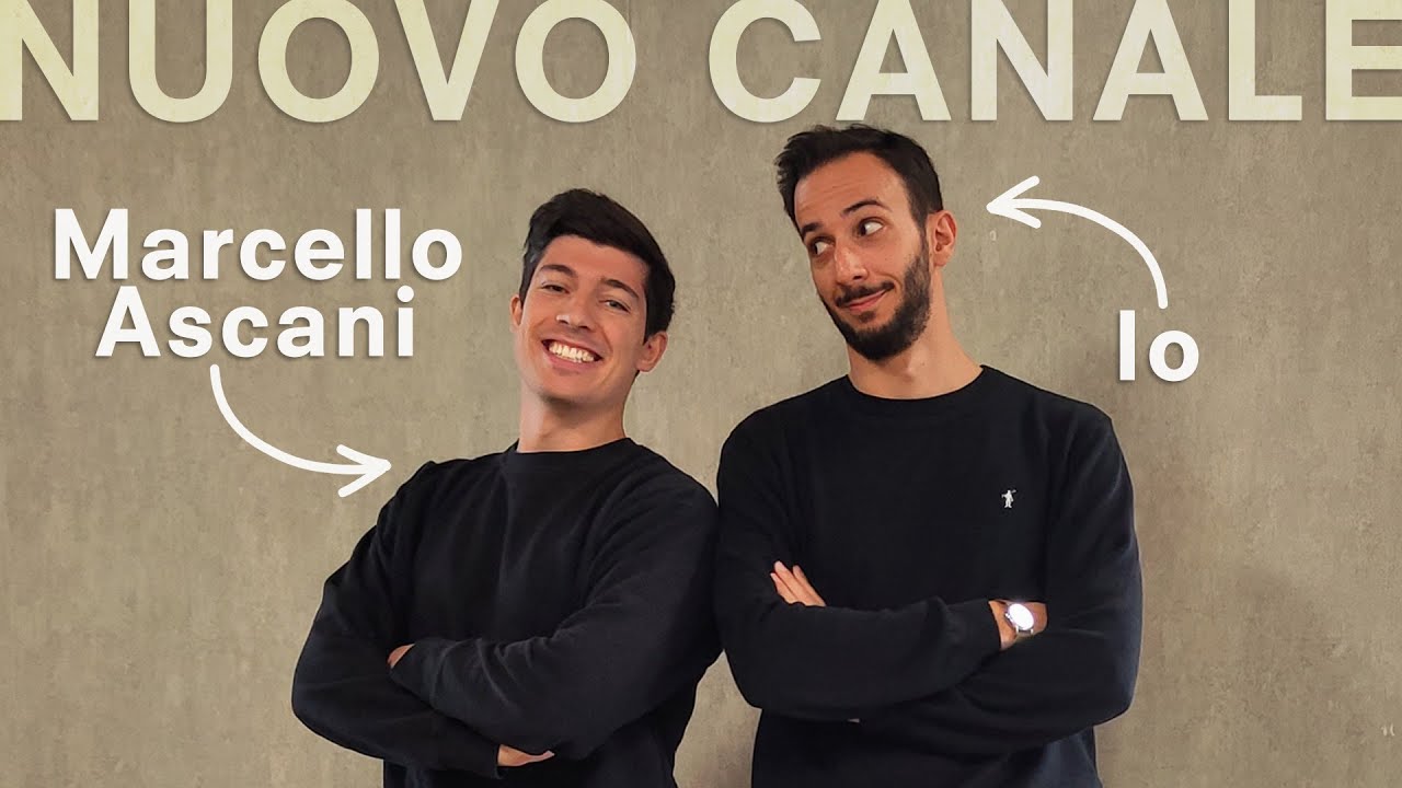 Ho aperto un canale YouTube con Marcello Ascani (Quota Zero)