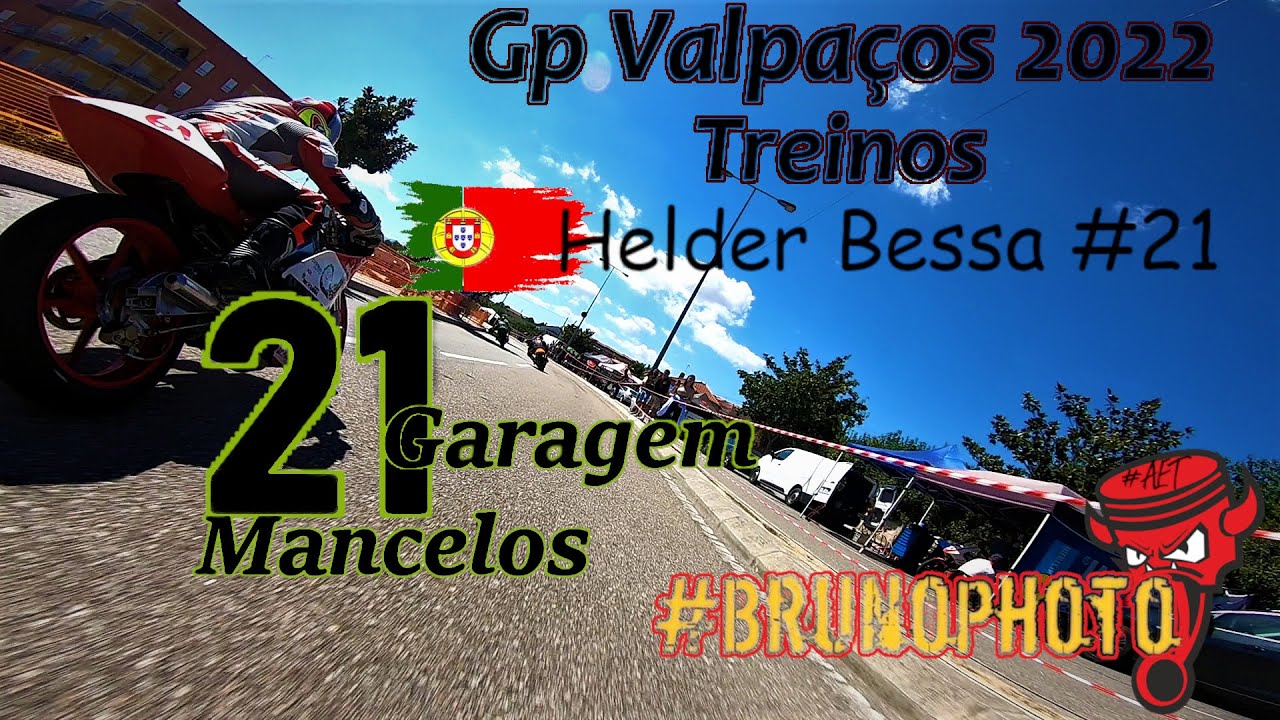 Treinos Gp Valpaços 2022 - Piloto Helder Bessa #21 Garagem Mancelos