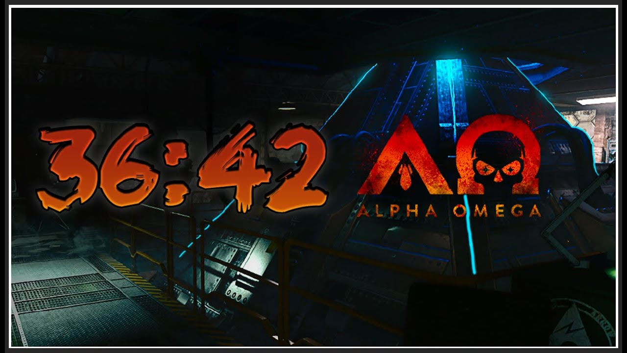 Call of Duty Black Ops 4 Alpha Omega EE Speedrun Classics 36:42