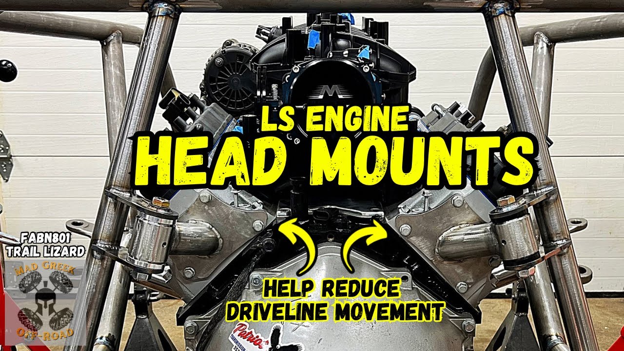 The Secret to a Rock Solid LS Swap: BKOR Head Mounts | Stop Driveline Twist! | Trail Lizard Buggy