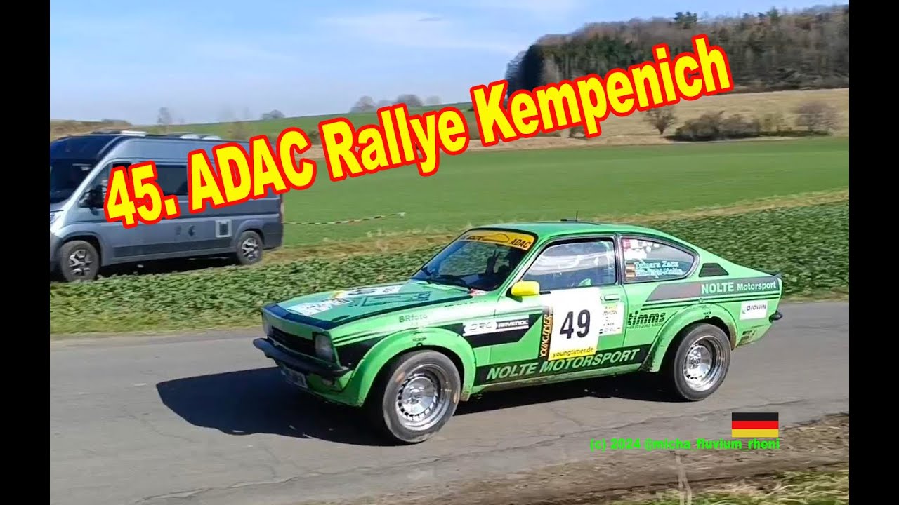45. ADAC Rallye Kempenich WP3 / WP7