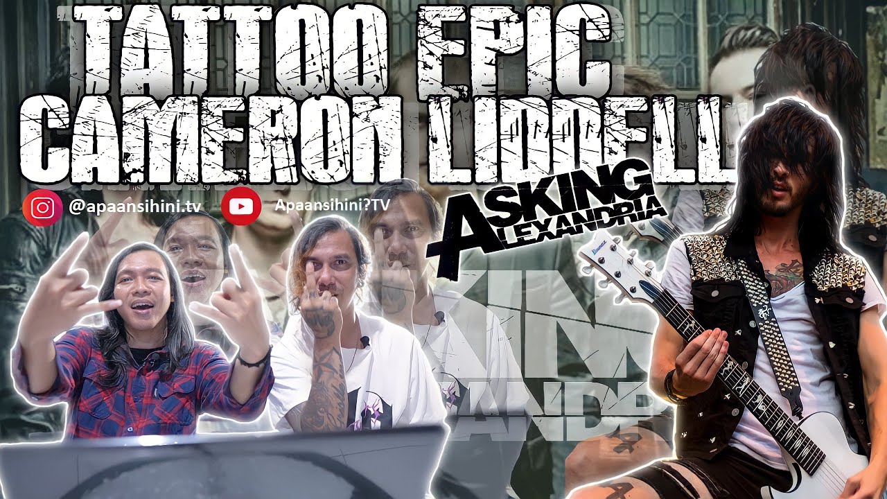 CAMERON LIDDEL - ASKING ALEXANDRIA || TATTOO EPIC || TATTOO REVIEW