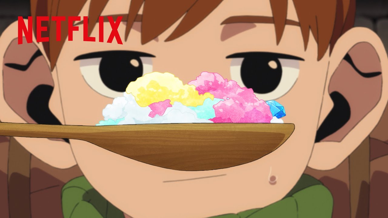 Senshi Makes Ice Cream | Delicious in Dungeon | Clip | Netflix Anime