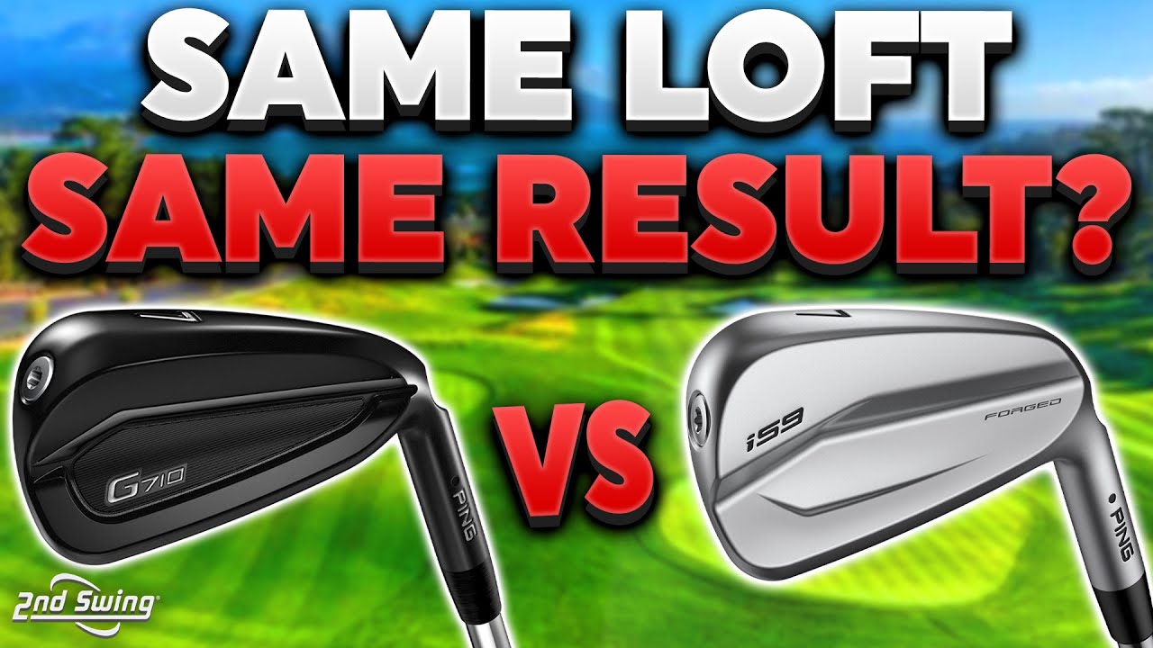 PING Irons Comparison | PING i59 vs PING G710 | Same Loft Test
