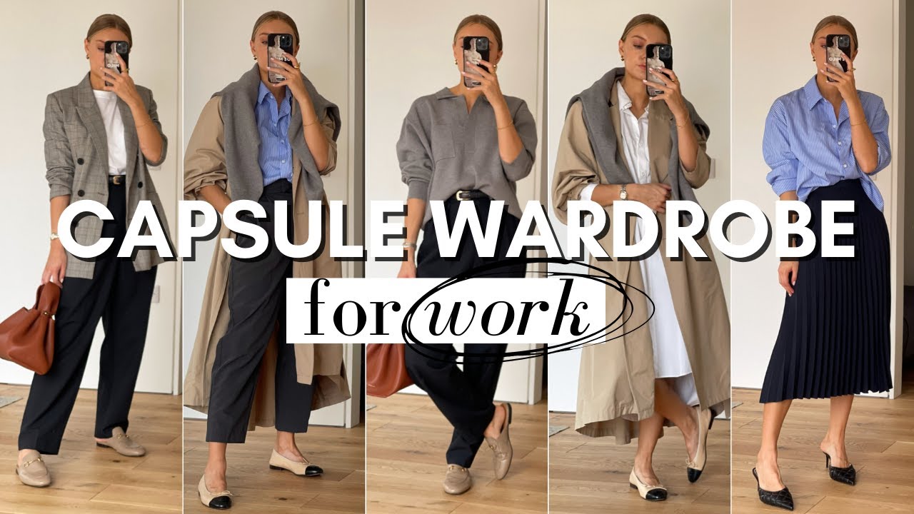 CAPSULE WORKWEAR WARDROBE FOR ALL SEASONS | Essential Office Pieces