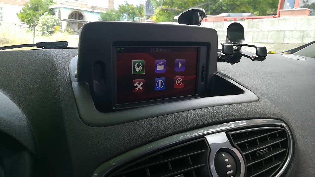 Tomplayer su Renault Clio 3 restyling del 2010