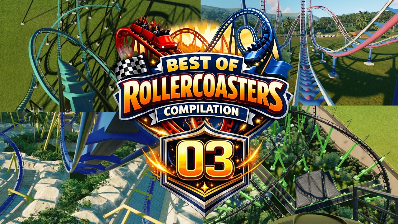 Best of Rollercoasters Compilation #03 | Planet Coaster 2 [POV]