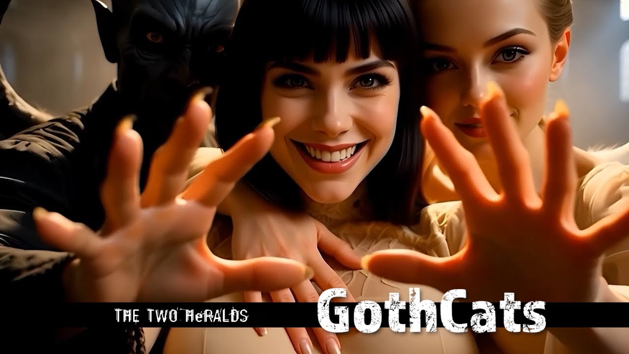 GothCats -  The Two Heralds ( Official AI video )