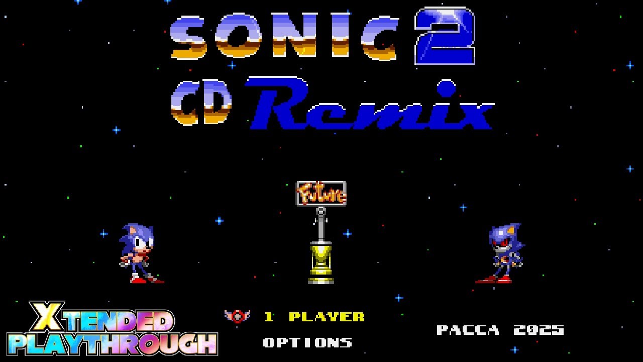 Sonic 2: CD Remix (April '25 Demo Update) ✪ Xtended Playthrough (1080p/60fps)