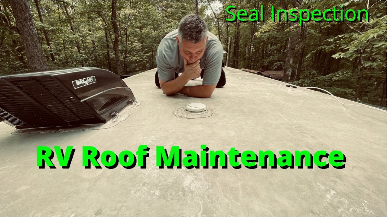 RV Roof Maintenance | Lap Sealant Inspection | Grand Design Solitude 382WB-R