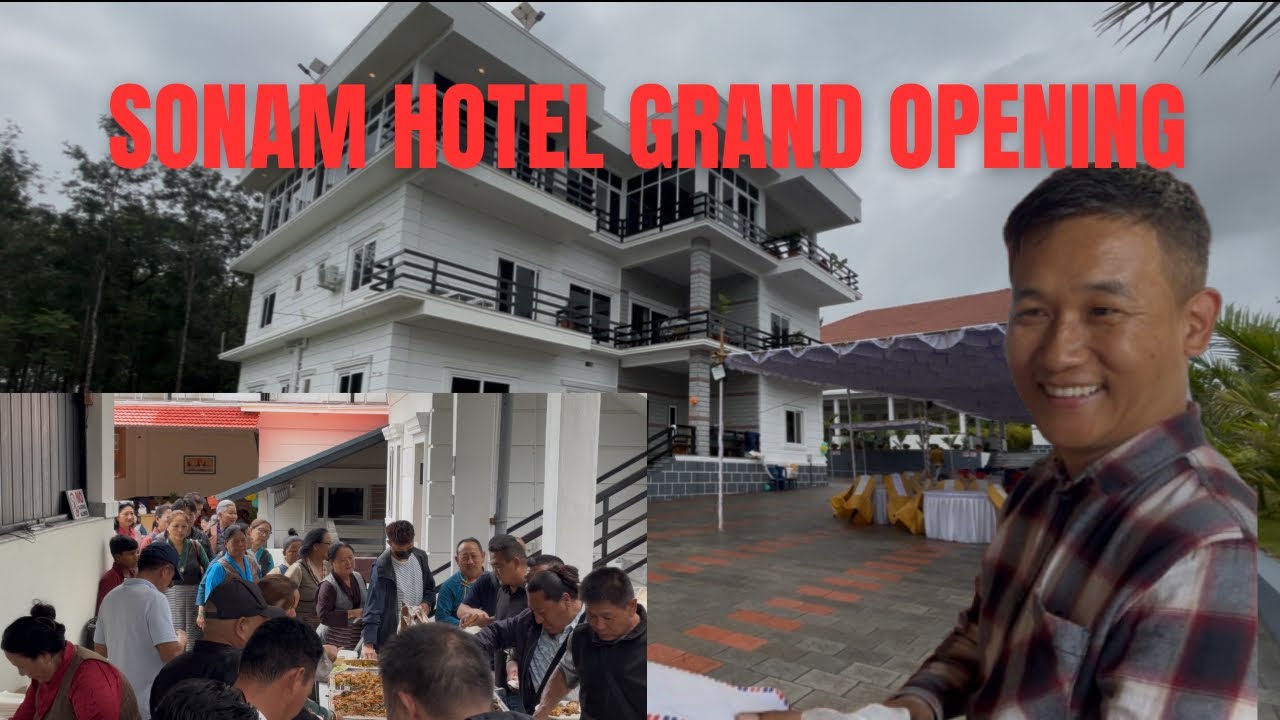 Grand opening of New Sonam Hotel & Restaurant at Bylakuppee/ #tibetanyoutuber 
