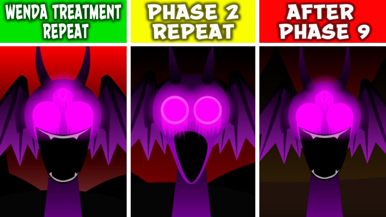 Sprunki Phase 2 And Wenda Treatment But REPEAT AFTER PHASE 9