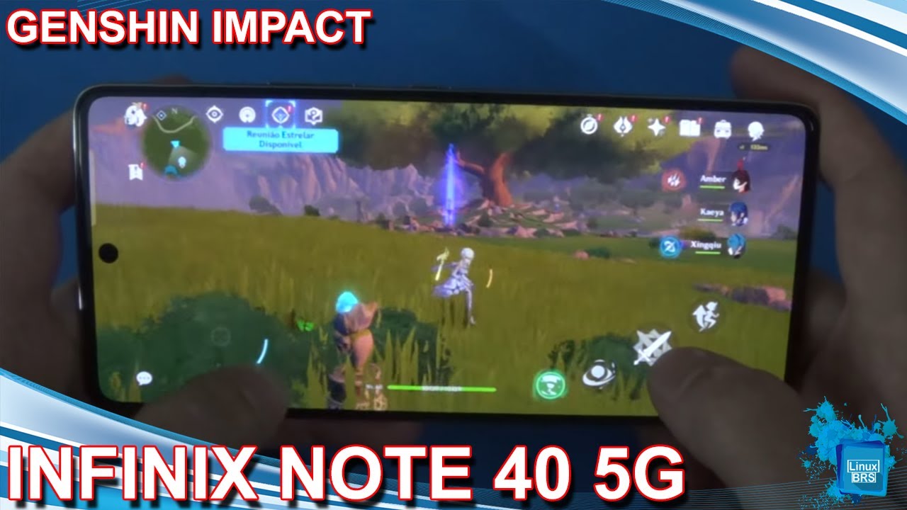 INFINIX NOTE 40 5G - TESTE COM JOGOS - GRANDE SURPRESA