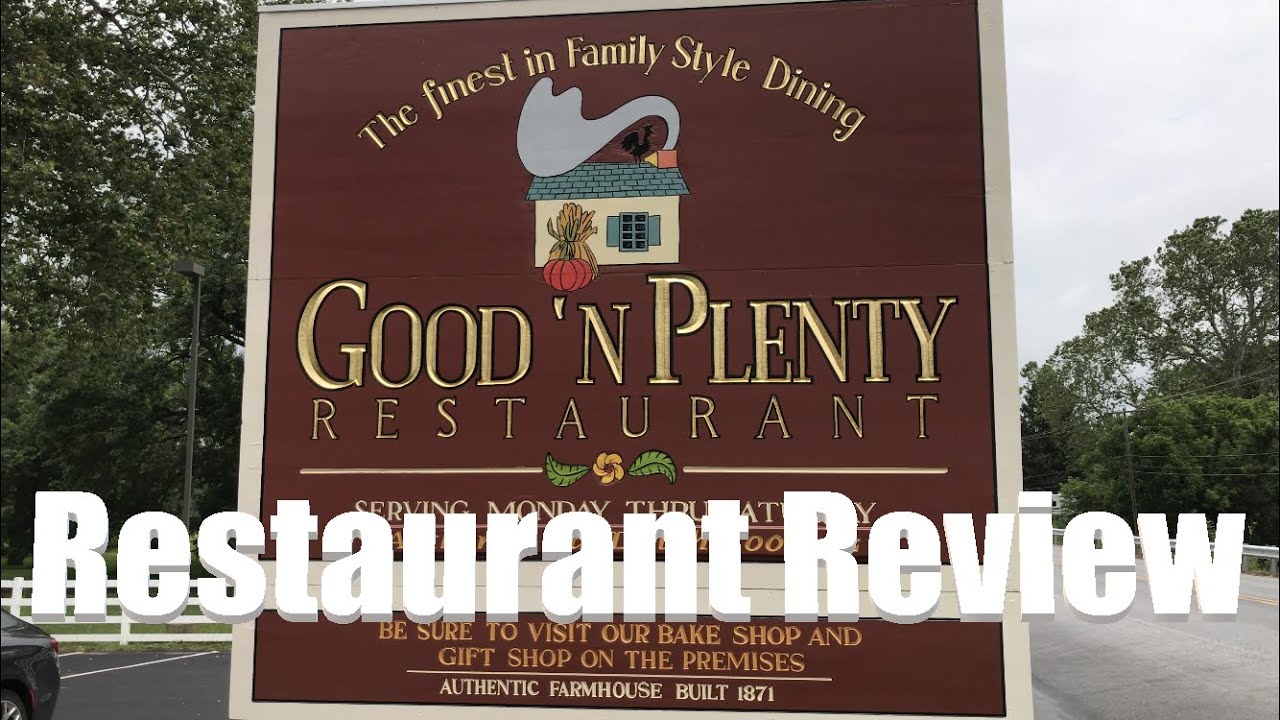 Обзор ресторана Good ‘n Plenty 2019 | Bird-in-Hand, Пенсильвания | Рядом с Ланкастером и Херши | 4K
