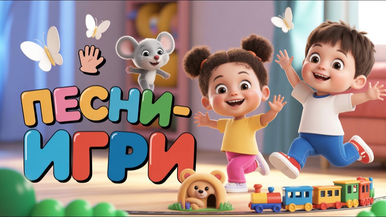 Детски песни-игри: танци, движения и много смях! @SmartKidsGarden