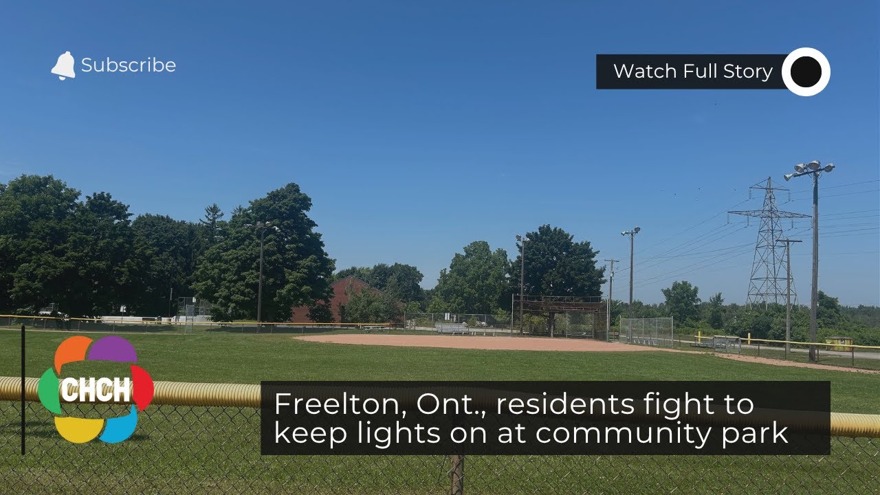 Freelton, Ont., residents fight to keep lights on at community park