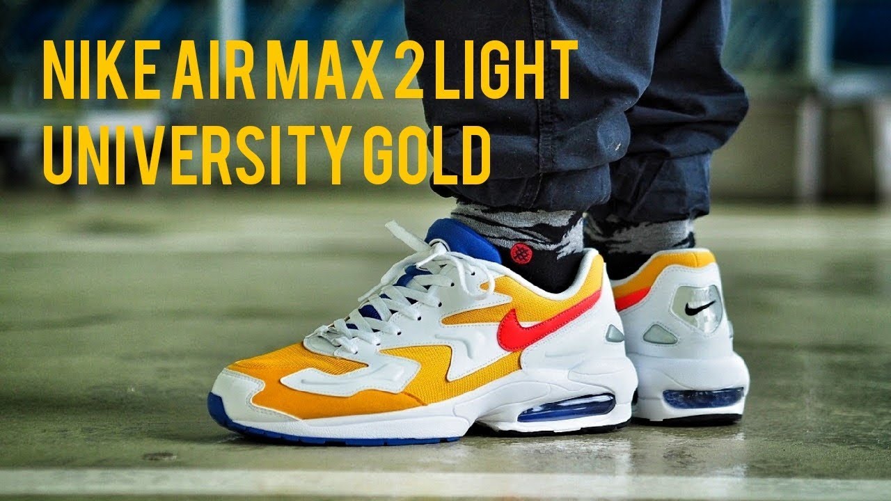 Air Maxed Out: Nike Air Max 2 Light University Gold Review & On Feet