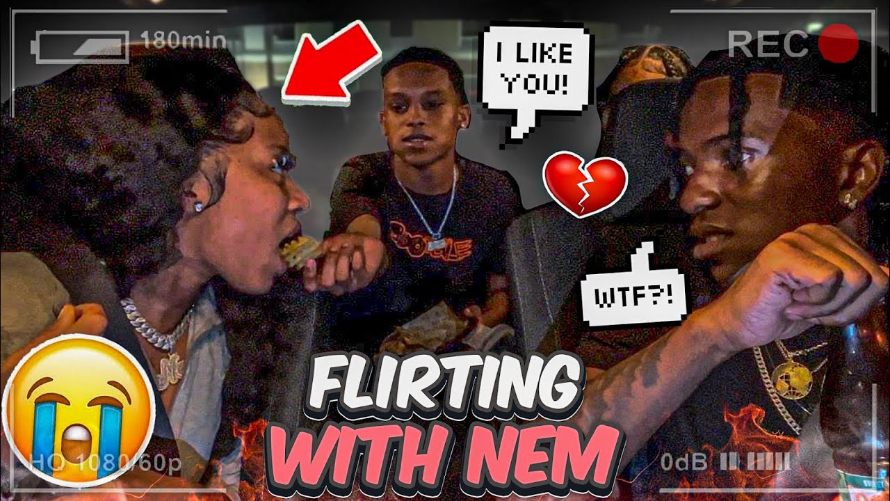 FLIRTING WITH @Itsyallgurlnem TO GET @coryboy & @Dareal_swaybentley REACTION😳 (Must Watch!!)